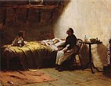 Walter Langley Canvas Paintings - Motherless